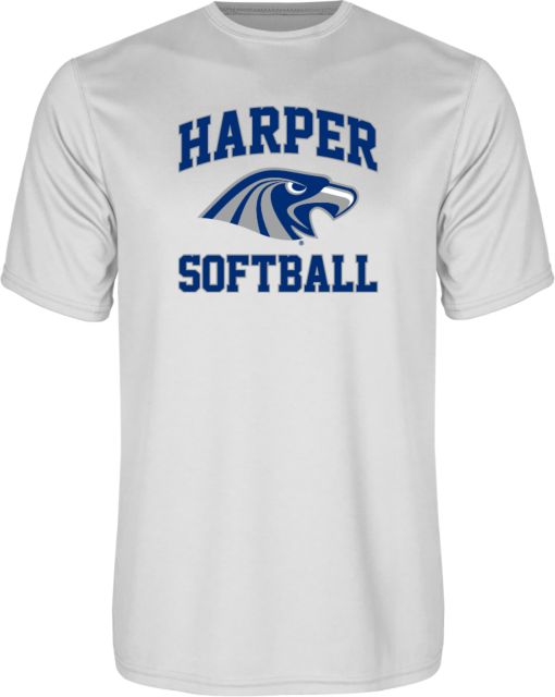 Harper College Performance Tee Softball - ONLINE ONLY