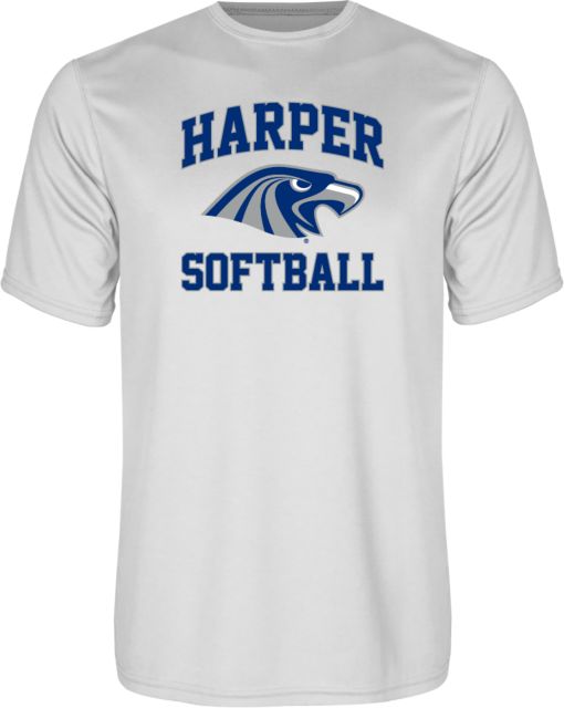 Harper College Performance Tee Softball - ONLINE ONLY