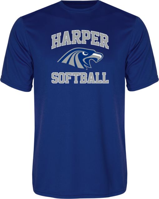Harper College Performance Tee Softball - ONLINE ONLY