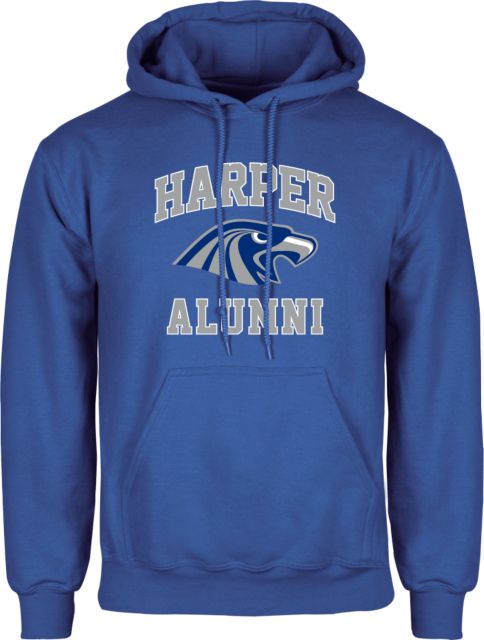 Harper College Fleece Hoodie Alumni - ONLINE ONLY