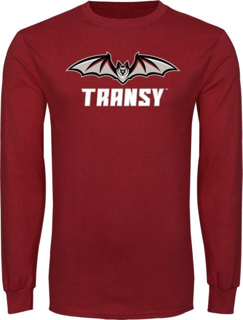 Transylvania Long Sleeve T Shirt Primary Athletics Mark - ONLINE ONLY