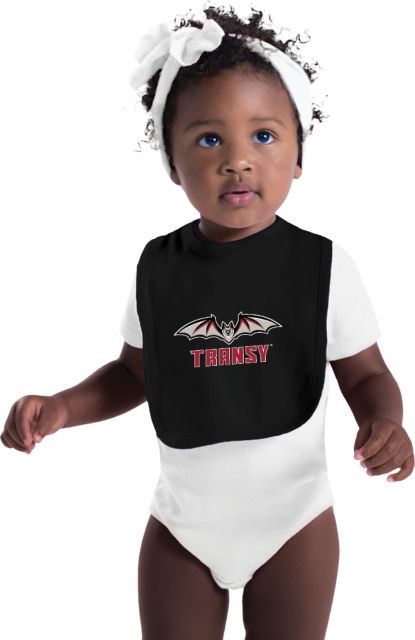 Transylvania Baby Bib Primary Athletics Mark - ONLINE ONLY