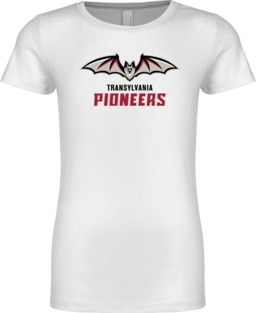 Transylvania Next Level Girls Fashion Fit T Shirt Transylvania Pioneers - Mascot - ONLINE ONLY