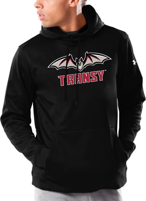 Transylvania Under Armour Armour Fleece Hoodie Primary Athletics Mark - ONLINE ONLY