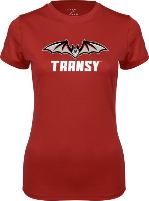 Transylvania Ladies Syntrel Performance Tee Primary Athletics Mark - ONLINE ONLY