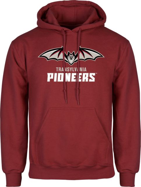 Transylvania Fleece Hoodie Transylvania Pioneers - Mascot - ONLINE ONLY