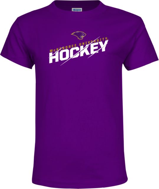 McKendree Youth T Shirt McKendree University Hockey Slashed - ONLINE ONLY