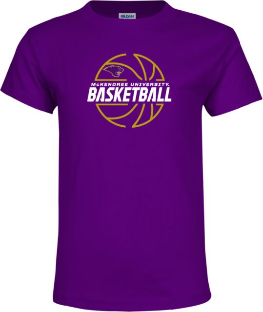 McKendree Youth T Shirt McKendree Basketball Lined Ball - ONLINE ONLY
