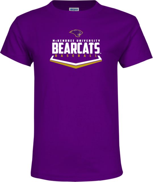 McKendree Youth T Shirt Bearcats Baseball Plate - ONLINE ONLY