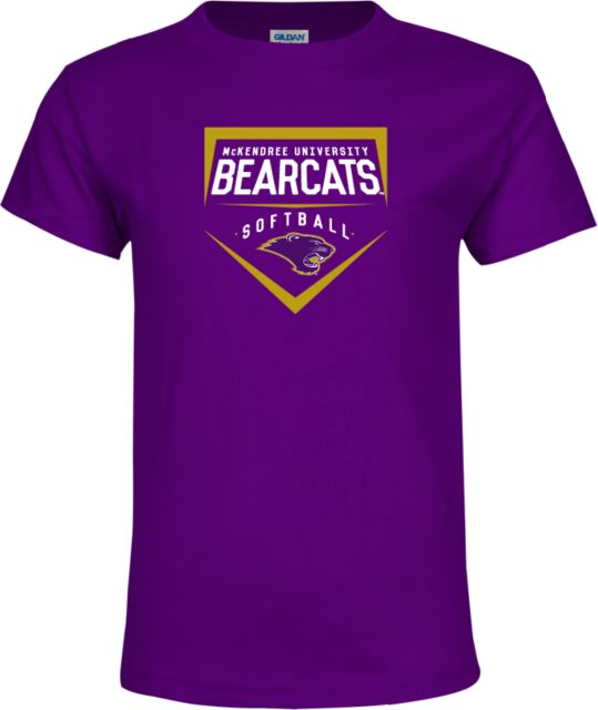 McKendree Youth T Shirt Bearcats Softball Plate - ONLINE ONLY