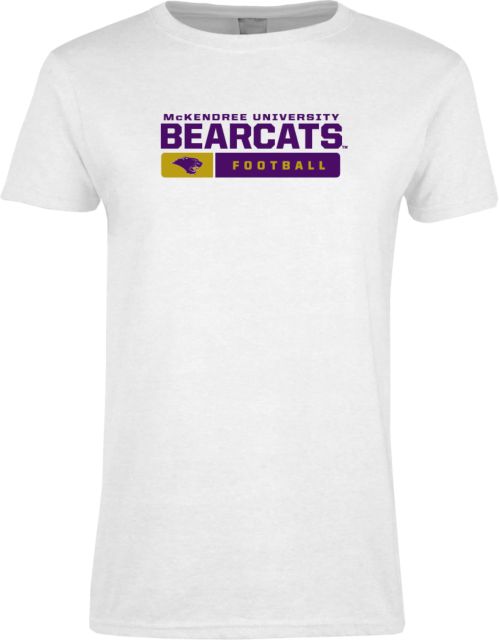 McKendree Ladies T Shirt Bearcats Football Bar - ONLINE ONLY