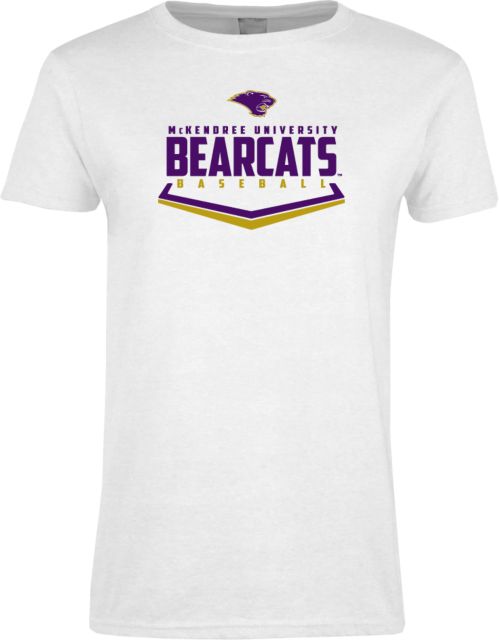 McKendree Ladies T Shirt Bearcats Baseball Plate - ONLINE ONLY