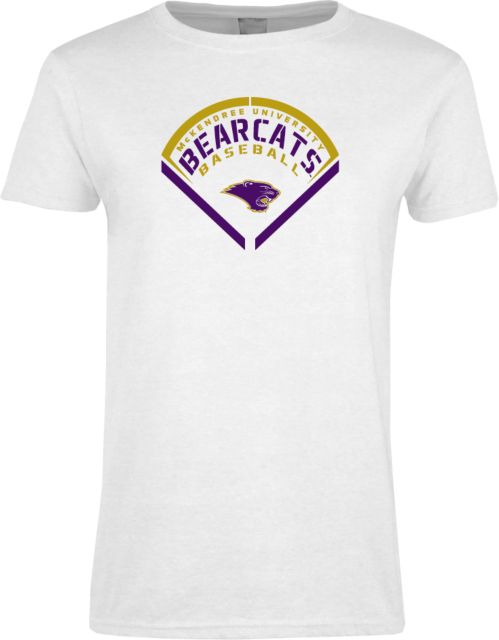 McKendree Ladies T Shirt Bearcats Baseball Stencil Diamond - ONLINE ONLY