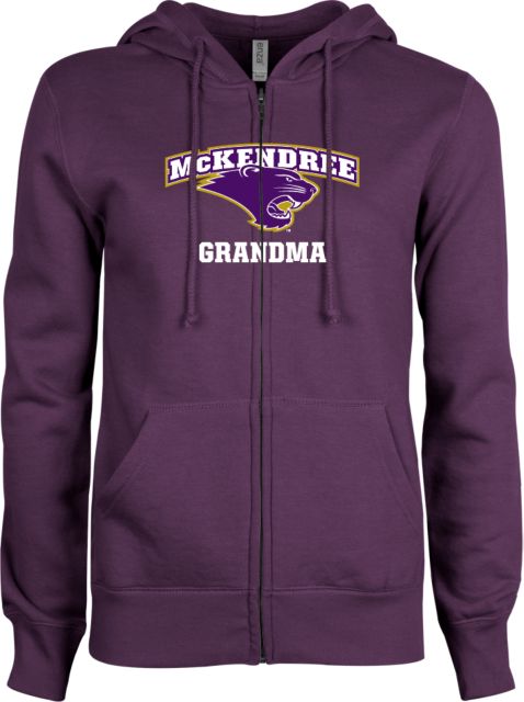 McKendree ENZA Ladies Fleece Full Zip Hoodie Grandma - ONLINE ONLY
