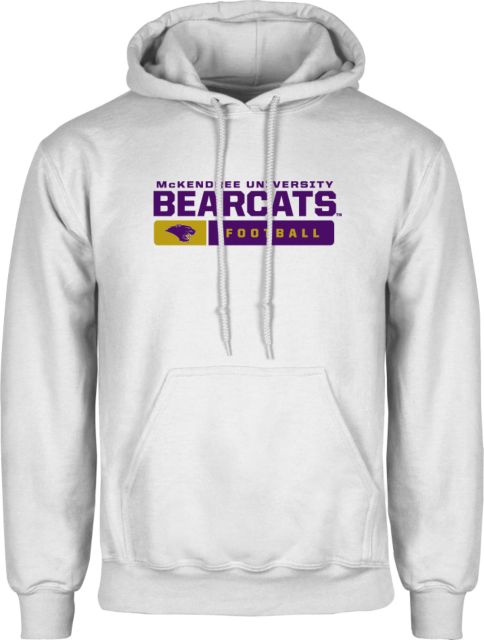 McKendree Fleece Hoodie Bearcats Football Bar - ONLINE ONLY