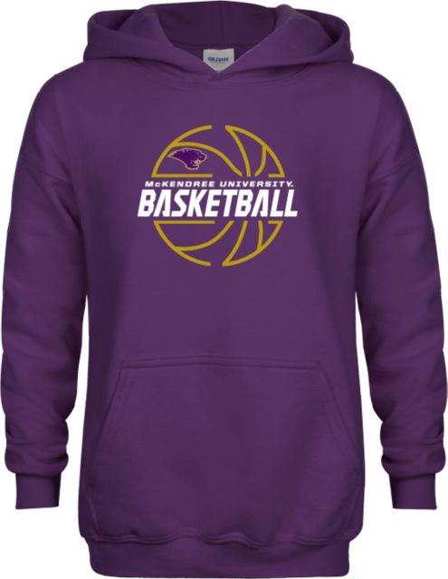 McKendree Youth Fleece Hoodie McKendree Basketball Lined Ball - ONLINE ONLY