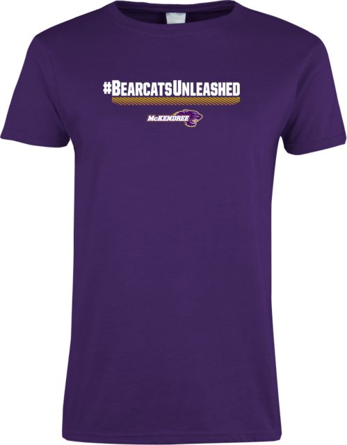 McKendree Ladies T Shirt #BearcatsUnleashed - ONLINE ONLY