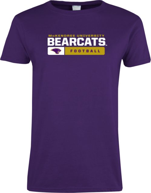 McKendree Ladies T Shirt Bearcats Football Bar - ONLINE ONLY