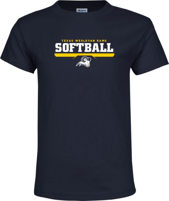 Texas Wesleyan Youth T Shirt Softball Design - ONLINE ONLY