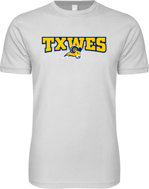Texas Wesleyan Next Level SoftStyle T Shirt Secondary Mark - ONLINE ONLY