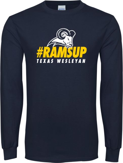 Texas Wesleyan Long Sleeve T Shirt #Ramsup - ONLINE ONLY