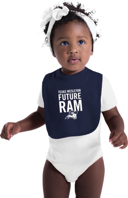 Texas Wesleyan Baby Bib TxWes Baby - ONLINE ONLY