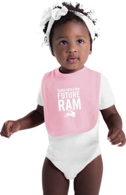 Texas Wesleyan Baby Bib TxWes Baby - ONLINE ONLY