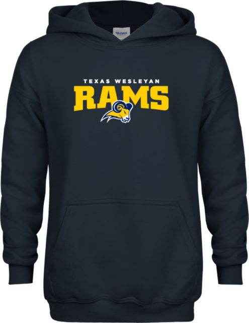 Texas Wesleyan Youth Fleece Hoodie Primary Mark - ONLINE ONLY