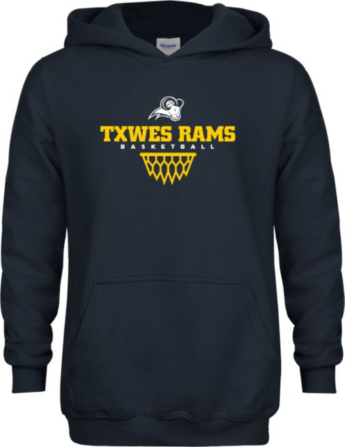 Texas Wesleyan Youth Fleece Hoodie Basketball Design - ONLINE ONLY