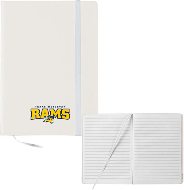 Texas Wesleyan 5x7 Hard Cover Journal Primary Mark - ONLINE ONLY