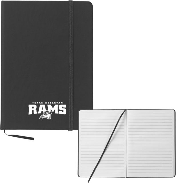 Texas Wesleyan 5x7 Hard Cover Journal Primary Mark - ONLINE ONLY