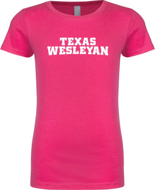 Texas Wesleyan Youth Girls Fashion Fit T Shirt Texas Wesleyan - ONLINE ONLY