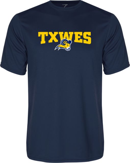 Texas Wesleyan Performance Tee Secondary Mark - ONLINE ONLY