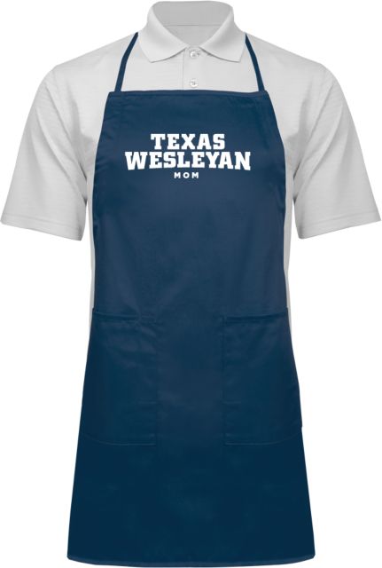 Texas Wesleyan Full Length Apron Mom - ONLINE ONLY