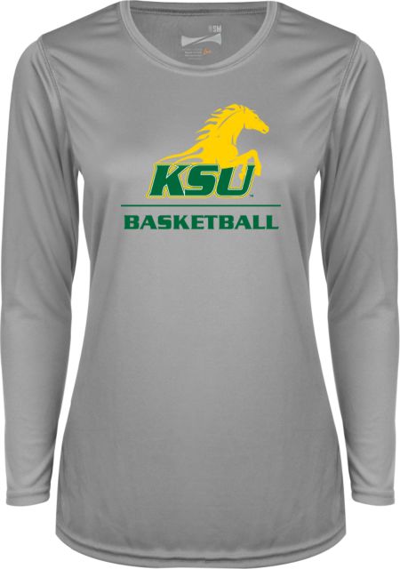 Kentucky State Womens Performance Long Sleeve Shirt KSU Basketball - ONLINE ONLY