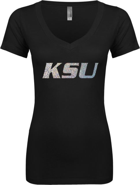 Kentucky State Next Level Ideal V Tee B - Holo Silver - ONLINE ONLY