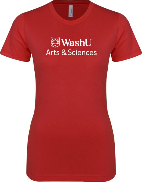 Washington University Arts and Sciences Women's Short Sleeve T-Shirt - ONLINE ONLY