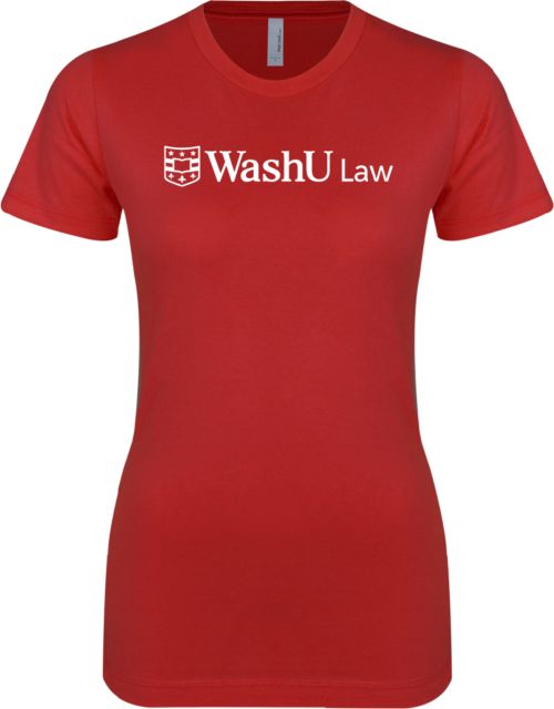 Washington University Law Women's Short Sleeve T-Shirt - ONLINE ONLY