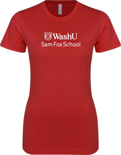 Washington University Sam Fox School Women's Short Sleeve T-Shirt - ONLINE ONLY