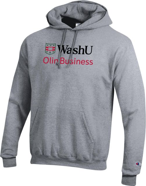 Washington Univ St Louis Champion Fleece Hoodie Olin Business - WashU - ONLINE ONLY