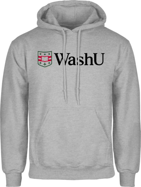 Washington Univ St Louis Fleece Hoodie WashU Official Logo - ONLINE ONLY