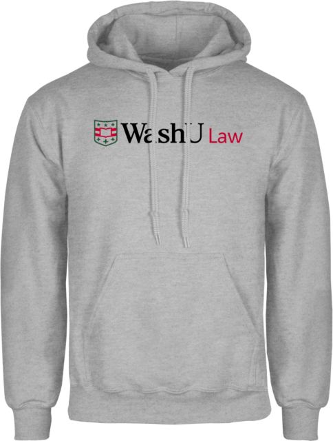 Washington University Law Fleece Hooded Sweatshirt - ONLINE ONLY