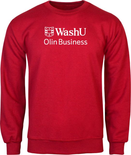Washington University Olin Business Fleece Crewneck Sweatshirt - ONLINE ONLY