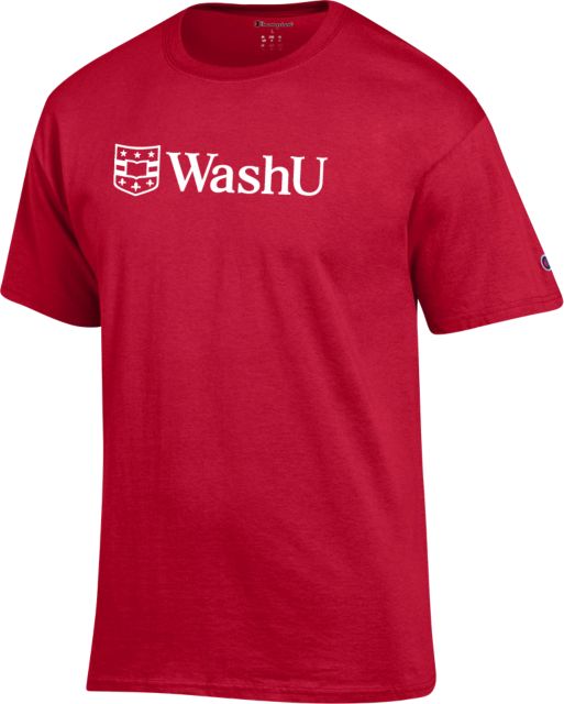 Washington University Champion Short Sleeve T-Shirt - ONLINE ONLY