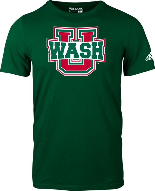 Washington St. Louis Adidas Logo T Shirt WashU - ONLINE ONLY