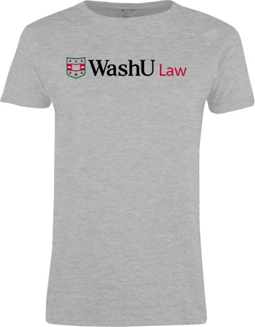 Washington University Law Women's Short Sleeve T-Shirt - ONLINE ONLY