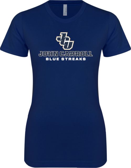 John Carroll Next Level Ladies SoftStyle Junior Fitted Tee JCU Stacked - ONLINE ONLY