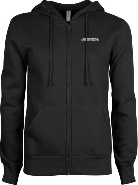 John Carroll ENZA Ladies Fleece Full Zip Hoodie Wordmark - ONLINE ONLY