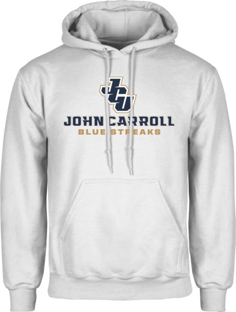 John Carroll Fleece Hoodie JCU Stacked - ONLINE ONLY