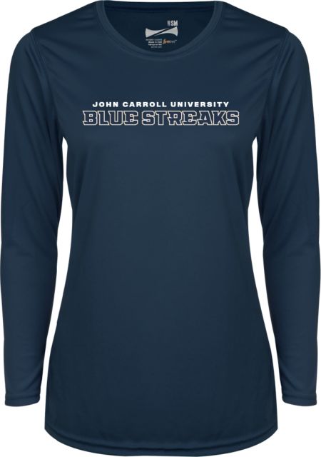John Carroll Ladies Syntrel Performance Longsleeve Shirt Wordmark - ONLINE ONLY